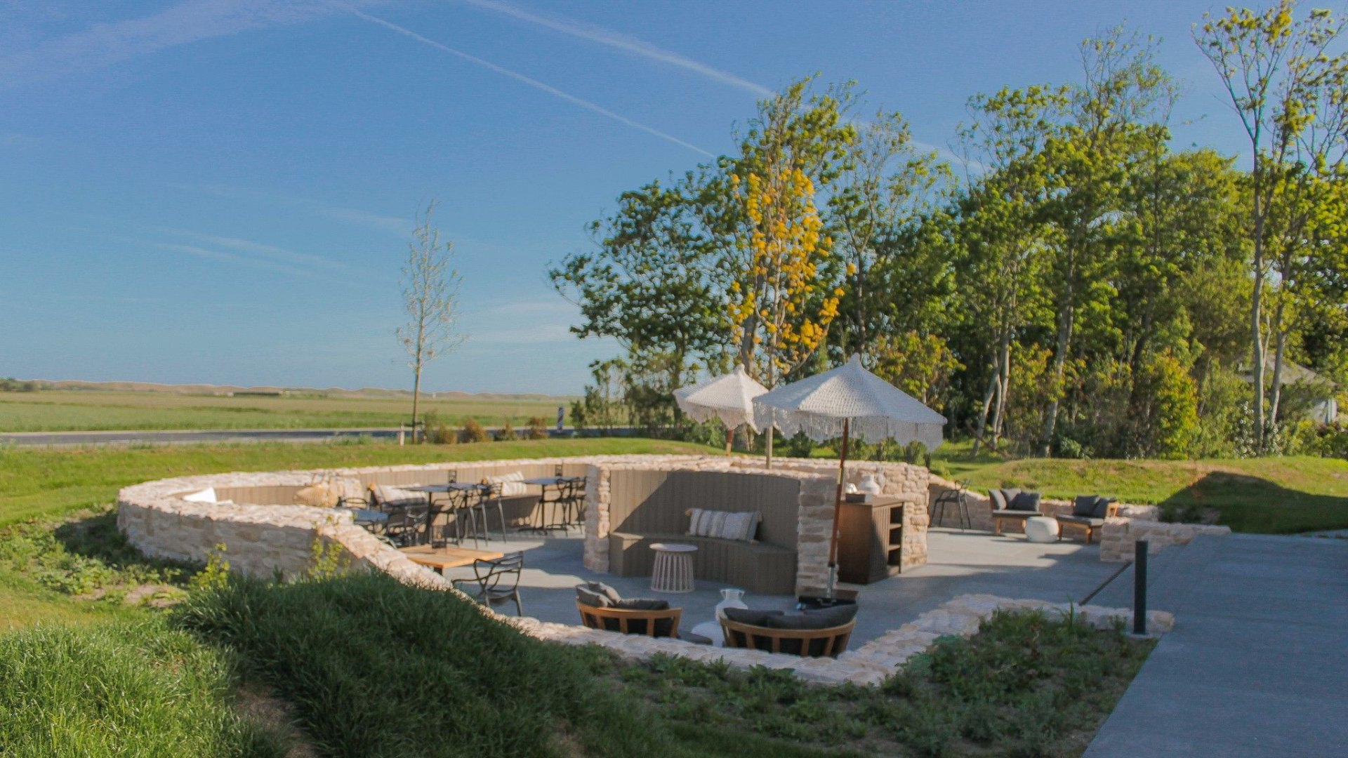 Boutique Hotel Texel — terras